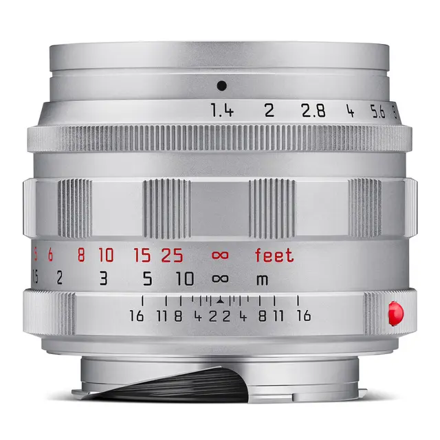 Leica Summilux-M f/1.4 35mm ASPH Silver Chrome finish 