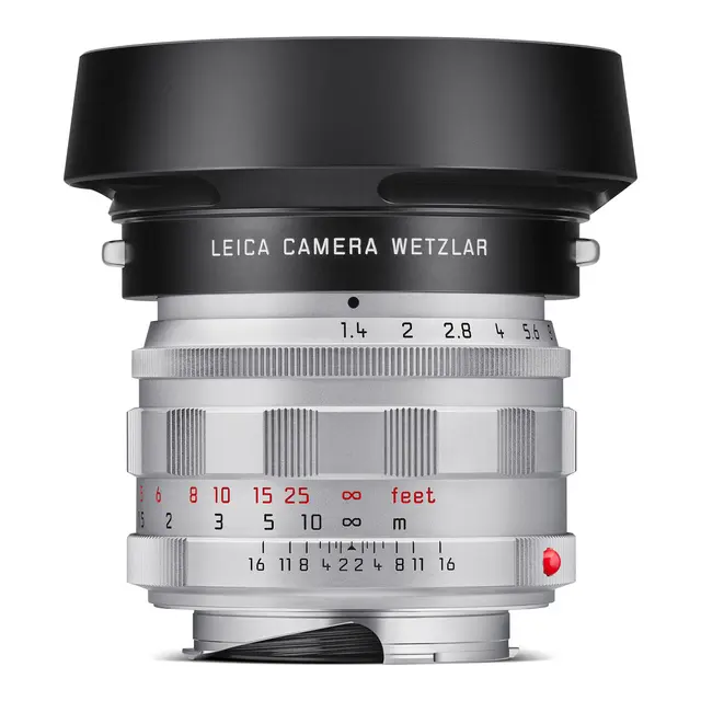 Leica Summilux-M f/1.4 35mm ASPH Silver Chrome finish 