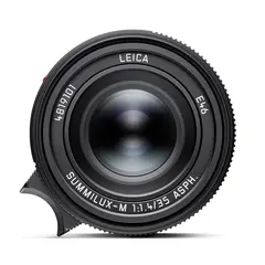 Leica Summilux-M f/1.4 35mm ASPH Sort Anodized finish