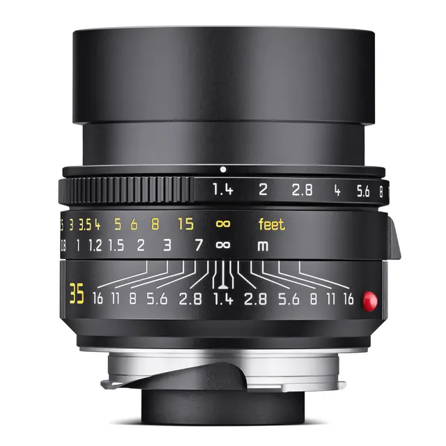 Leica Summilux-M f/1.4 35mm ASPH Sort Anodized finish 