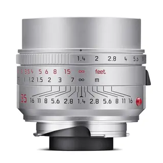 Leica Summilux-M f/1.4 35mm ASPH S&#248;lv Anodized finish