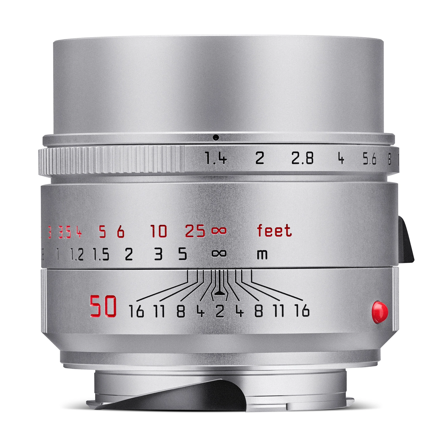 Leica Summilux-M 50mm f/1.4 ASPH Sølv