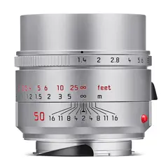 Leica Summilux-M 50mm f/1.4 ASPH Sølv