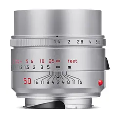 Leica Summilux-M 50mm f/1.4 ASPH Sølv