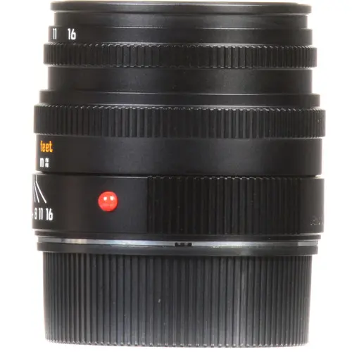 Leica Summicron-M f/2 50mm, Sort Filterfatning E39 