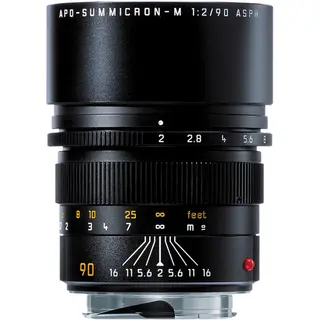 Leica APO-Summicron-M 90mm f/2 ASPH Filterfatning E55
