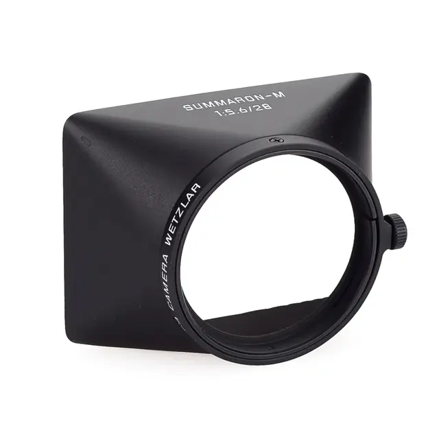 Leica Solblender Summaron-M 28mm f5.6 Sort 