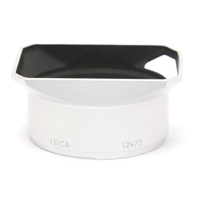 Leica Lens Hood for M 35 f/2 ASPH. Silve Til Summicron-M 35mm - blank utgave 