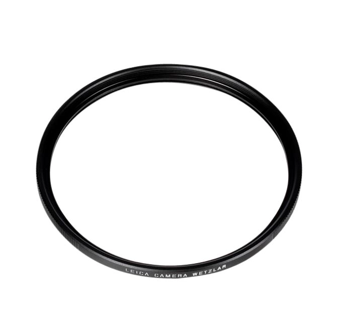 Leica Filter UVa II E49 svart Høykvalitets beskyttelsesfilter