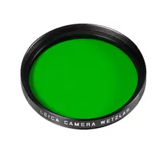 Leica Filter Green E49 svart Sort/Hvit filter 49mm grønn