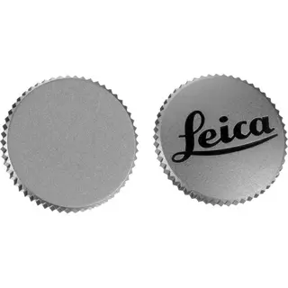 Leica Soft Release Button "LEICA", 12mm Chrome, for Leica M
