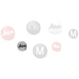 Leica Soft Release Button &quot;LEICA&quot;, 8mm Chrome, for Leica M