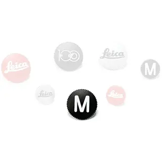 Leica Soft Release Button "M", 12mm Sort, for Leica M