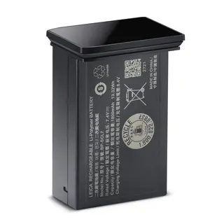 Leica Batteri BP-SCL7 Lithium-Ion Sort Glossy Black. Batteri til Leica M11