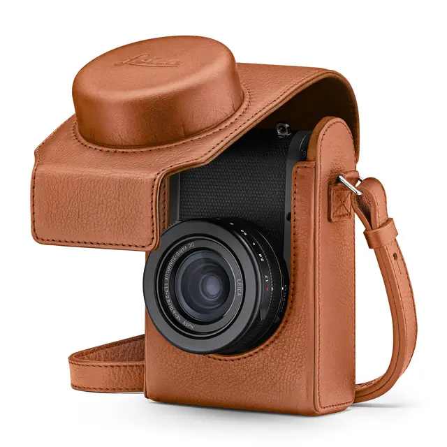 Leica Camera Case D-Lux 8 Leather Cognac 