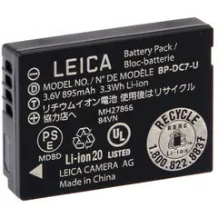 Leica Li-ion batteri BP-DC7-E til Leica V-Lux 20/30/40