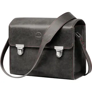 Leica System Case i skinn Stone Grey