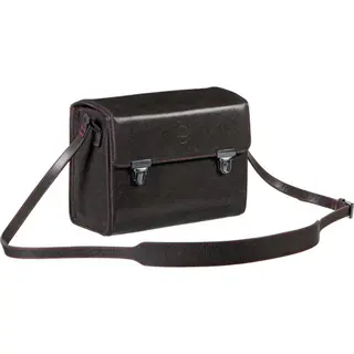 Leica System Case i skinn Stone Grey