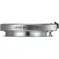 Leica M-adapter L, sølv M- optikk til L Mount kamera