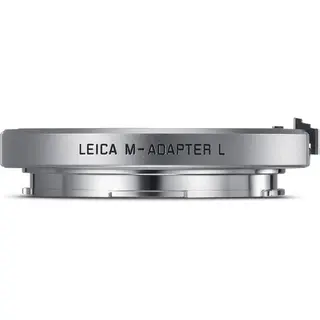 Leica M-adapter L, sølv M- optikk til L Mount kamera