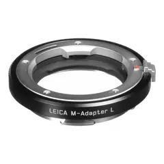 Leica M-adapter L Sort M- optikk til L Mount kamera