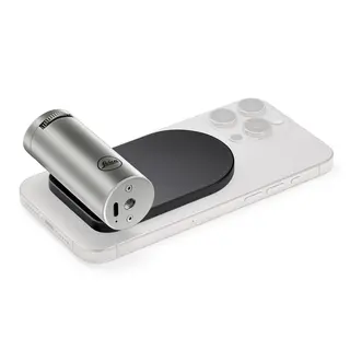 Leica Lux Grip Silver For iPhone 12 og nyere med MagSafe