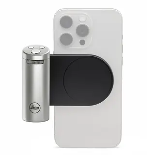 Leica Lux Grip Silver For iPhone 12 og nyere med MagSafe