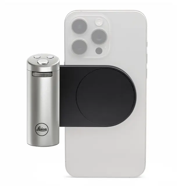 Leica Lux Grip Silver For iPhone 12 og nyere med MagSafe 