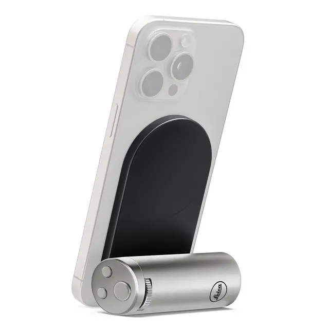 Leica Lux Grip Silver For iPhone 12 og nyere med MagSafe 