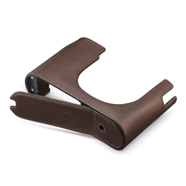 Leica Protector Q3 Dark Brown Leather 