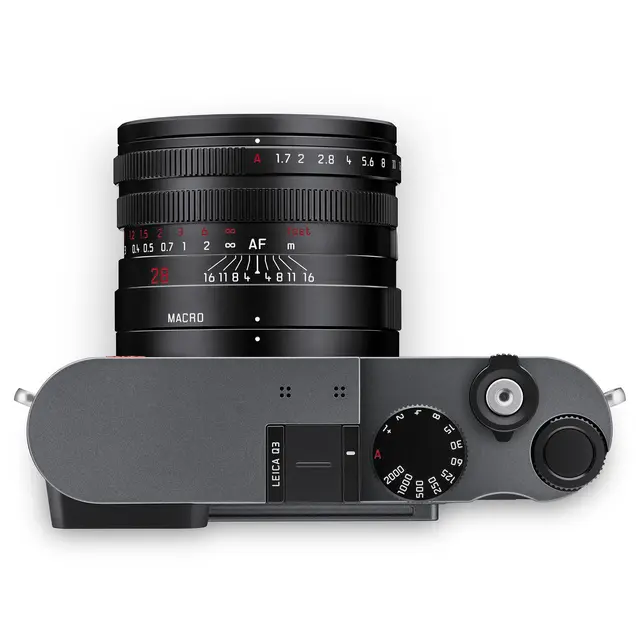 Leica Q3 - Metal Gray Paint Finish Fullformatskompakt 