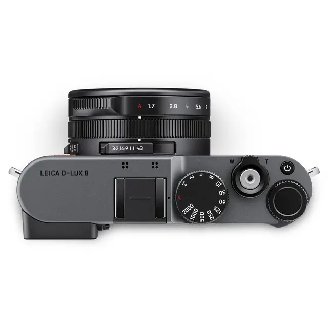 Leica D-Lux 8 - Metal Gray Paint Finish Kompaktkamera 24-75mm f/1.7-2.8, 4/3" 