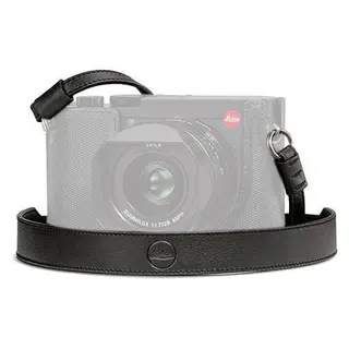 Leica Carrying Strap Q3 Sort skinn