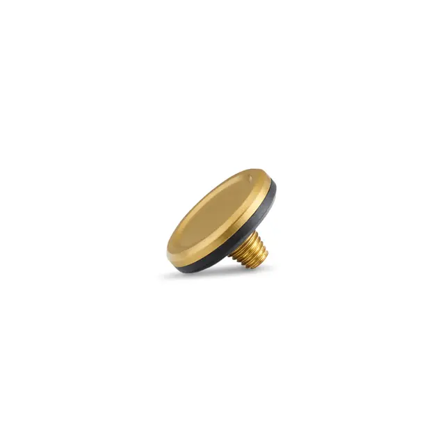 Leica Soft Release Button Brass For Q3. Blasted finish 