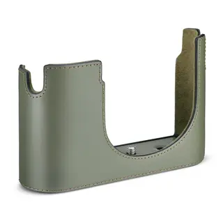 Leica Halfcase Q3 Leather For Q3. Olive Green