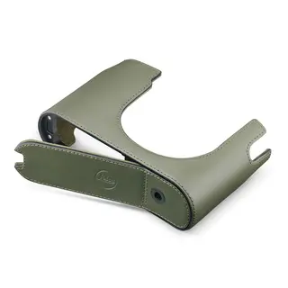 Leica Halfcase Q3 Leather For Q3. Olive Green