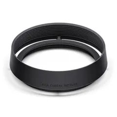 Leica Lens Hood Round Aluminium For Q3. Black finish