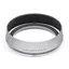 Leica Lens Hood Round Aluminium For Q3. Silver anodized finish