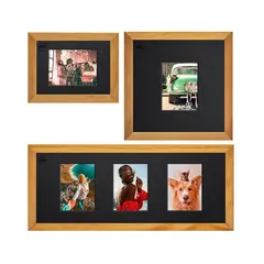 Leica SOFORT Picture Frame-Set Pine Natural