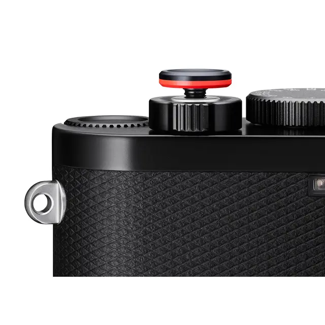 Leica Soft Release Button Aluminium For Q3. Black finish 