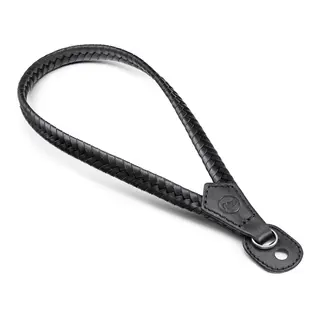 Leica Wrist Strap Leather Braided Black