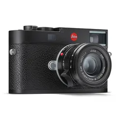 LEICA M11 Black Paint finish Kamerahus 60/36/18 MP - Intern lagring p&#229; 64 GB