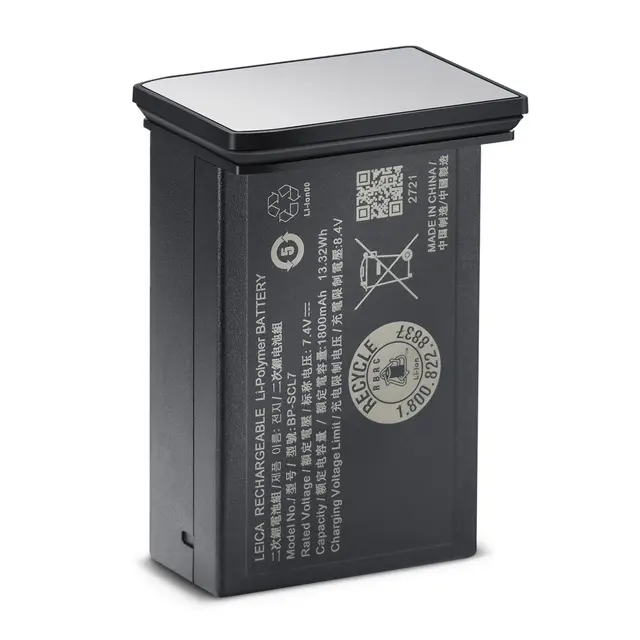 Leica batteri BP-SCL7 Litium-Ion - Sølv Batteri til Leica M11 