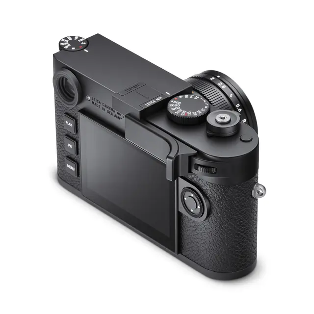 Leica Thumb support M11 - Sort Tommelstøtte til Leica M11 kamerahus 