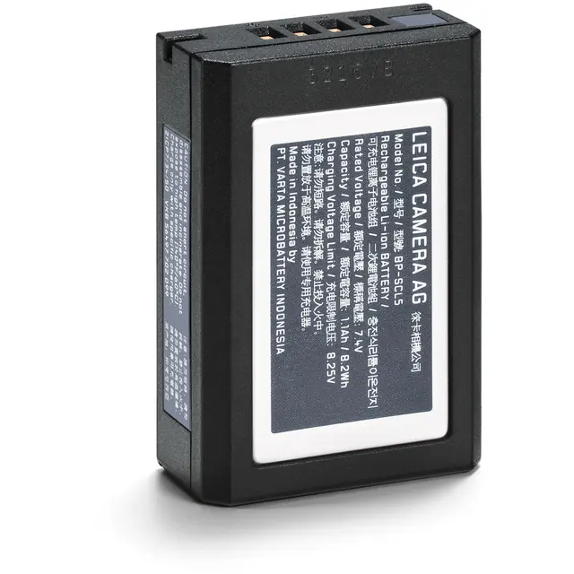 Leica batteri BP-SCL5 til Leica M10 Originalbatteri 