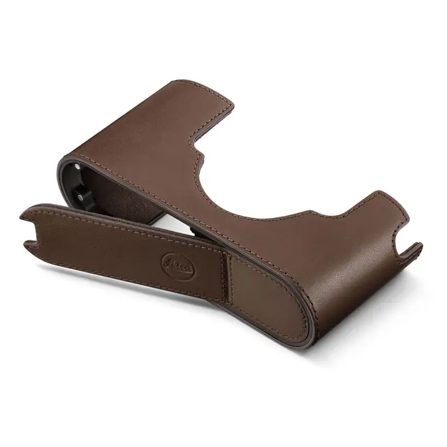 Leica Protector M11 Dark Brown Leather Kamerabeskytter for Leica M11 