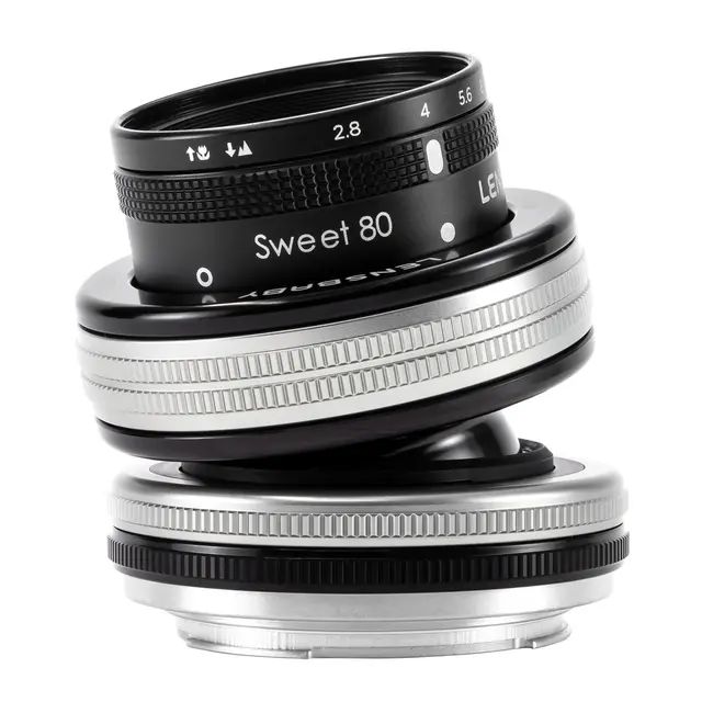 Lensbaby Composer Pro II m/Sweet 80 for Nikon F 