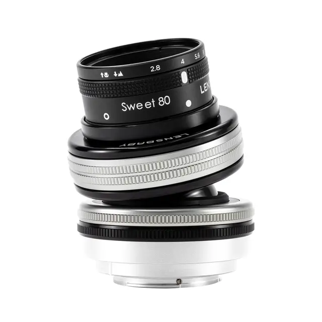 Lensbaby Composer Pro II m/Sweet 80 for Nikon F 