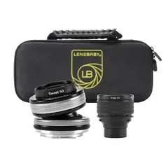 Lensbaby Optic Swap Intro Collection RF Kit med Sweet 50 og Edge 50 for Canon RF