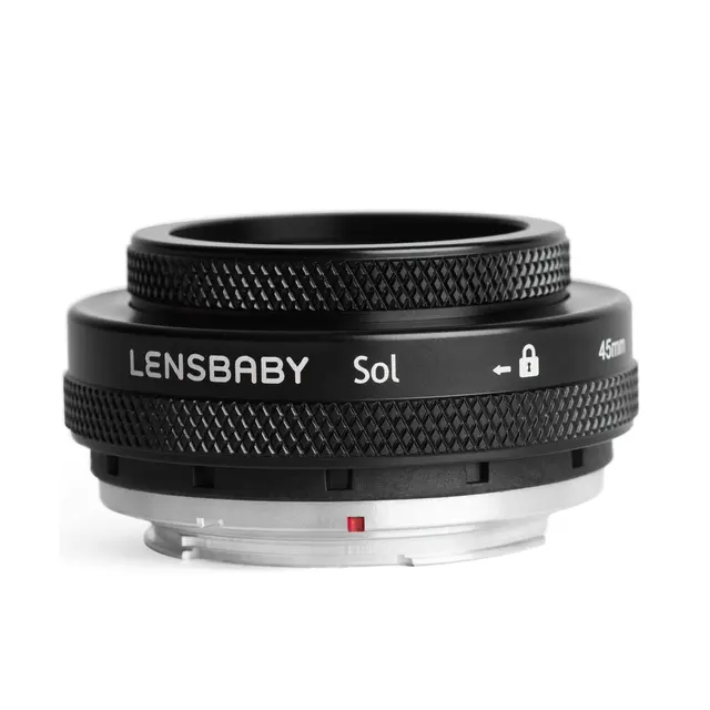 Lensbaby Sol 45mm f/3.5 Nikon F Kreativt objektiv Spot fokuseffekt 